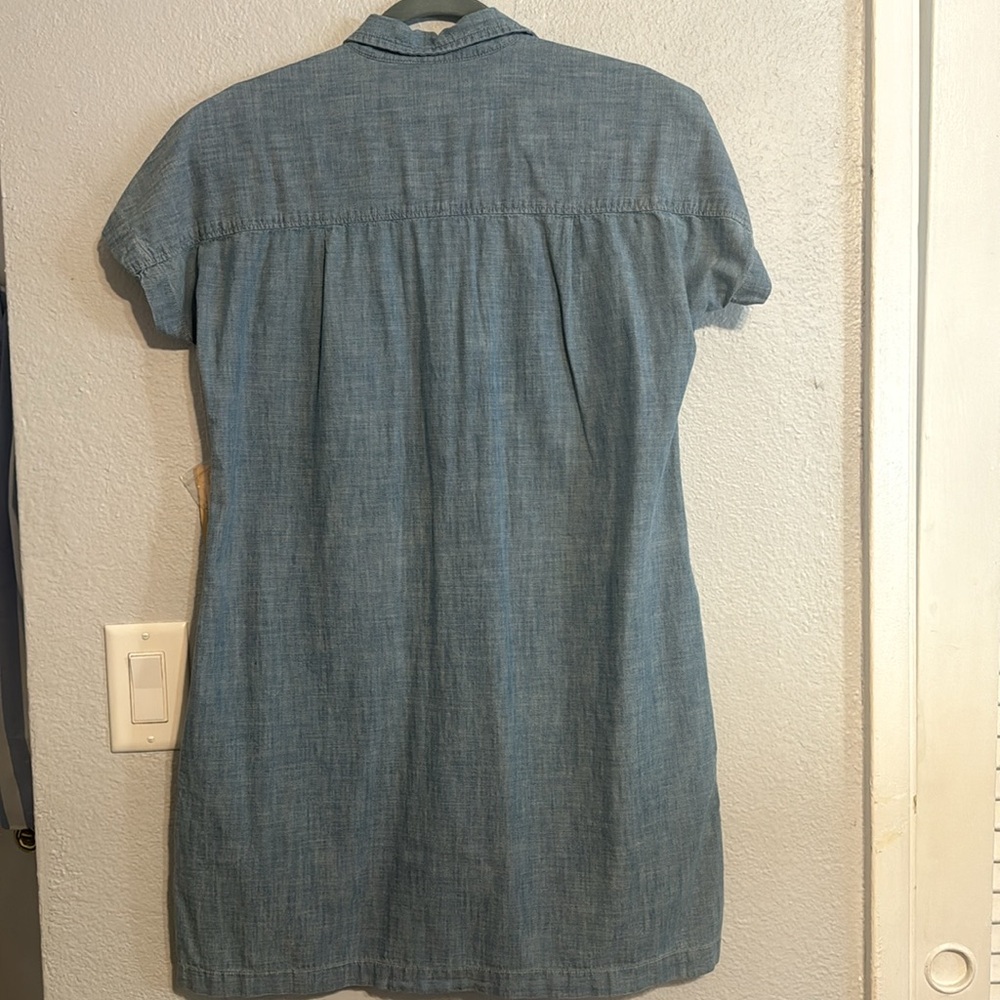 Denim & Supply Ralph Lauren Chambray Denim Short Sleeve Dress Size M - Picture 5 of 6
